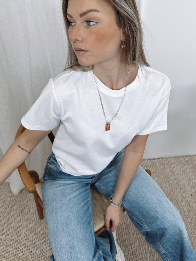 PCSKYLAR SS TEE JRS NOOS 188927 Bright W