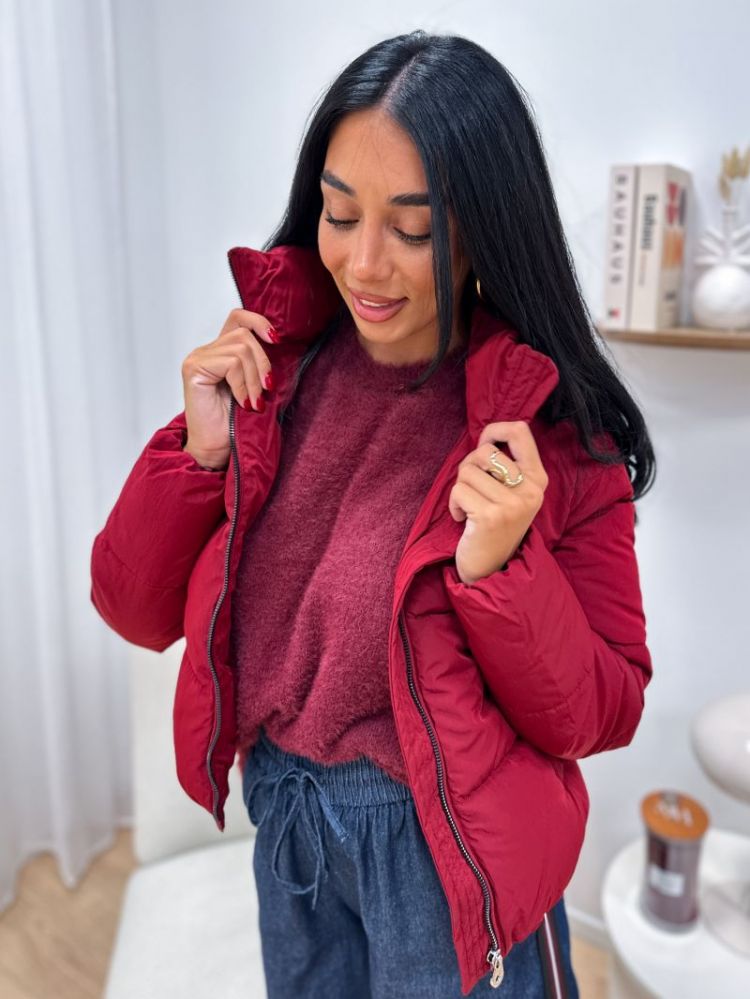 PCOVY SS O-NECK KNIT PWP BC 188938 Tawny Po