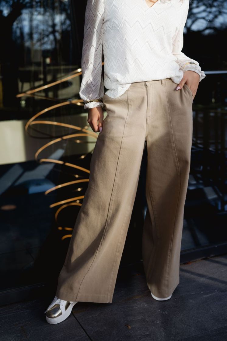 VMMARLEY MW SUPER WIDE PANT 192623 Silver M