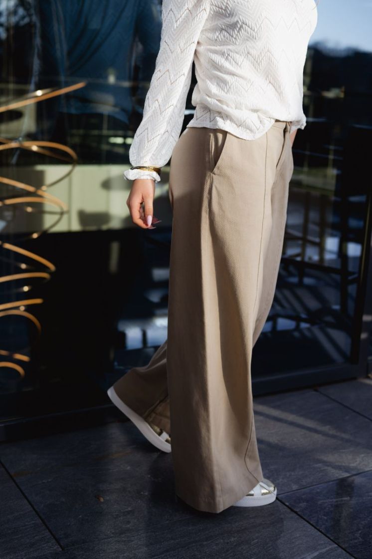 VMMARLEY MW SUPER WIDE PANT 192623 Silver M
