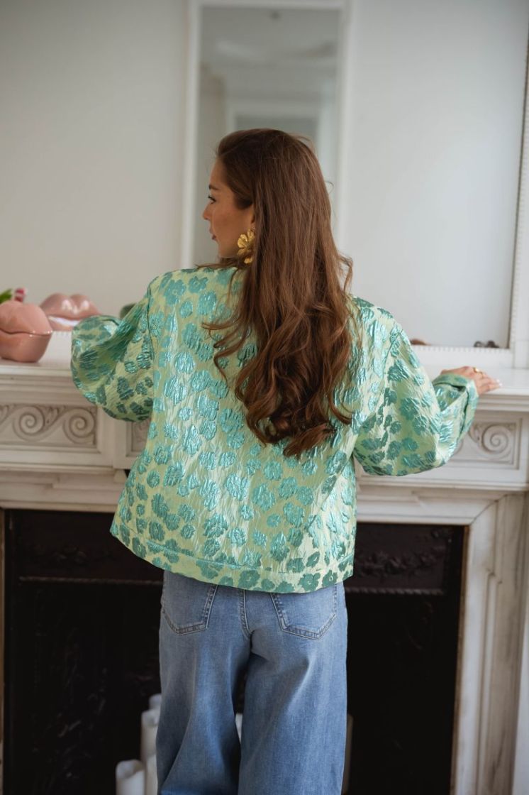 PCMOLLY LS JACKET D2D PP 297161001 Green