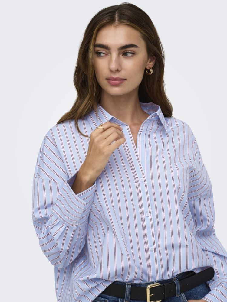 ONLOREGON ALVA LS REG SHIRT CC 212030001 Dusty