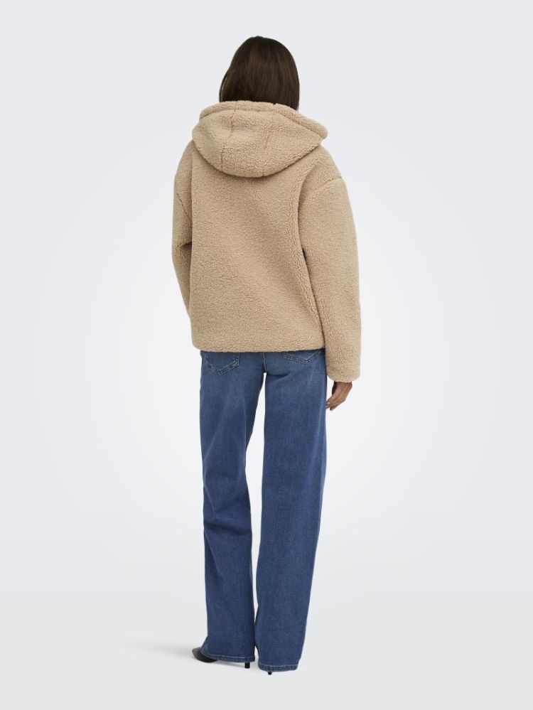 ONLASPEN HOOD TEDDY JACKET CC 238995 Cuban Sa