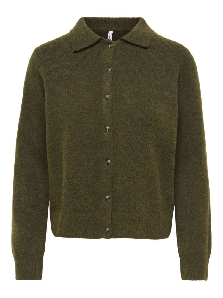 ONLALIVIA LS POLO CARDIGAN KNT 180063002 Beech